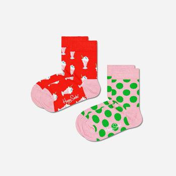 Skarpetki dziecięce Happy Socks 2-pack Milkshake KMLK02-4300
