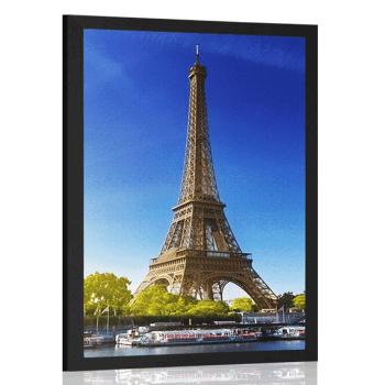 Plakat jesień Paryż - 30x45 black