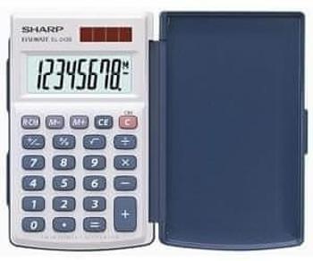8-cyfrowy kalkulator kieszonkowy Sharp EL-243S