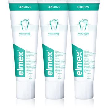 Elmex Sensitive pasta dla wrażliwych zębów 3x75 ml