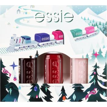 Essie Mini Triopack Christmas zestaw lakierów do paznokci