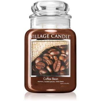 Village Candle Coffee Bean świeczka zapachowa (Glass Lid) 602 g