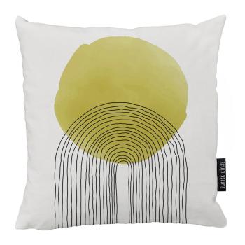 Beżowo-żółta bawełniana poduszka dekoracyjna Butter Kings Rising Sun, 50x50 cm