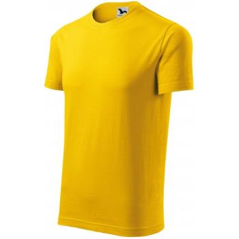 Koszulka z krótkim rękawem, żółty, XS
