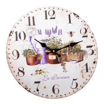 Zegar ścienny La Provence, 34 cm