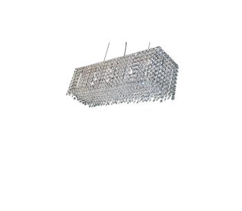 Azzardo AZ1510 - Żyrandol kryształowy na lince ROMA 6xG9/33W/230V
