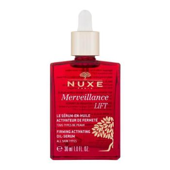 NUXE Merveillance Lift Firming Activating Oil-Serum 30 ml serum do twarzy dla kobiet uszkodzony flakon