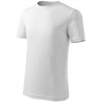 Lekka koszulka dziecięca, biały, 110cm / 4lata