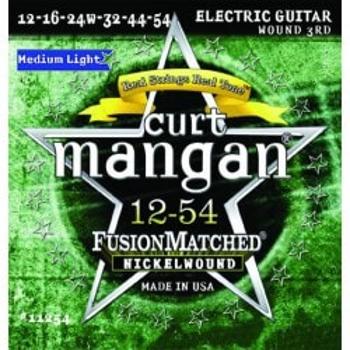 Curt Mangan 12-54 Nickel Wound Struny Do Gitary Elektrycznej