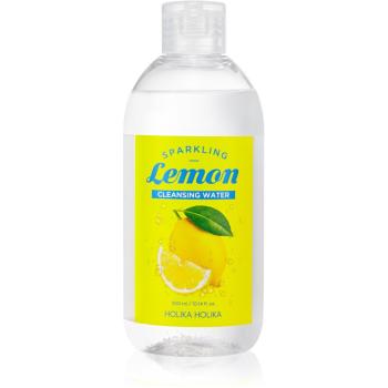 Holika Holika Sparkling Lemon woda oczyszczająca do skóry tłustej i problematycznej z wodą termalną 300 ml