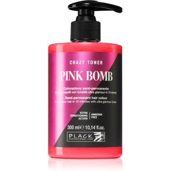 Black Professional Line Crazy Toner kolorowy toner Pink Bomb 300 ml