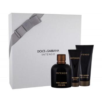 Dolce&Gabbana Pour Homme Intenso zestaw Edp 125ml + 100ml Balsam po goleniu + 50ml Żel pod prysznic dla mężczyzn