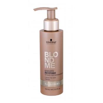 Schwarzkopf Professional Blond Me Keratin Restore 150 ml balsam do włosów dla kobiet Uszkodzone opakowanie