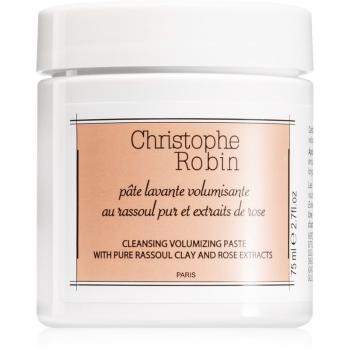 Christophe Robin Cleansing Volumizing Paste with Rose Extract szampon złuszczający do zwiększenia objętości 75 ml