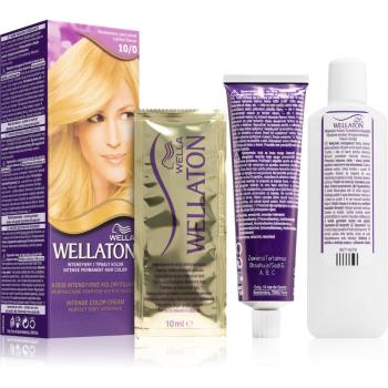 Wella Wellaton Permanent Colour Crème farba do włosów odcień 10/0 Lightest Blonde