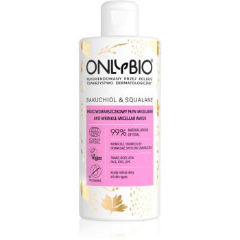 OnlyBio Bakuchiol & Squalane oczyszczający płyn micelarny przeciw zmarszczkom 300 ml