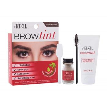 Ardell Brow Tint 8,5 g pielęgnacja rzęs dla kobiet Uszkodzone pudełko Dark Brown
