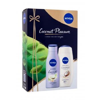 Nivea Coconut Pleasure zestaw Krem pod prysznic 250 ml + Mleczko do ciała Coconut & Monoi Oil 200 ml dla kobiet