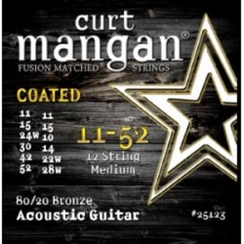 Curt Mangan 11-52 80-20 Bronze 12-string 29002 Struny Do Gitary Akustycznej