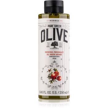 Korres Pure Greek Olive & Pomegranate energizujący żel pod prysznic 250 ml