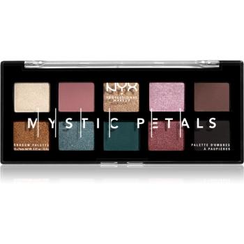 NYX Professional Makeup Mystic Petals paleta cieni do powiek odcień Dark Mystic 10 x 0.8 g