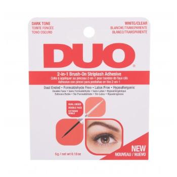 Ardell Duo 2-in-1 Brush-On Striplash Adhesive 5 g sztuczne rzęsy dla kobiet Uszkodzone pudełko
