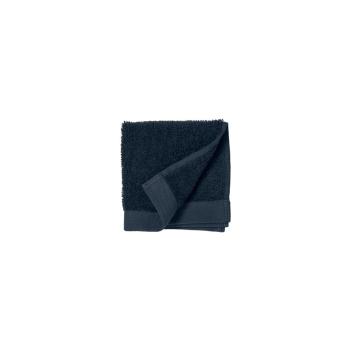 Niebieski ręcznik z bawełny frotte Södahl Indigo, 30x30 cm