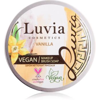 Luvia Cosmetics Brush Soap mydło oczyszczające do pędzli kosmetycznych z zapachem Vanilla 100 g