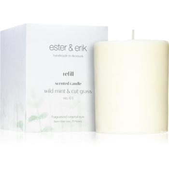 ester & erik scented candle wild mint & cut grass (no. 03) świeczka zapachowa napełnienie 350 g