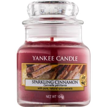 Yankee Candle Sparkling Cinnamon świeczka zapachowa Classic duża 104 g