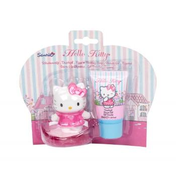 Hello Kitty Shower Gel zestaw Żel pod prysznic 30 ml + Mydło w kostce + Figurka Hello Kitty dla dzieci