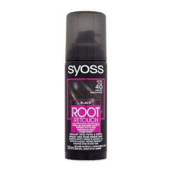 Syoss Root Retoucher Temporary Root Cover Spray 120 ml farba do włosów dla kobiet Black