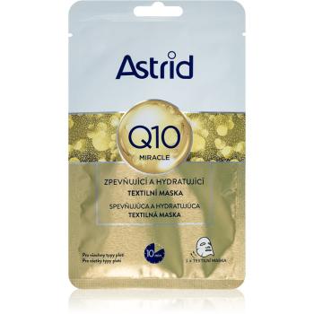 Astrid Q10 Miracle maseczka do twarzy przeciwzmarszczkowa i ujędrniająca regenerujące skórę 20 ml