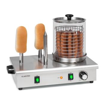 Klarstein Wurstfabrik 600, urządzenie do hot-dogów, 5 l, 30–100°C, szkło, stal szlachetna, 600 W