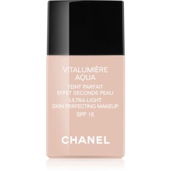 Chanel Vitalumière Aqua ultra lekki make-up nadający skórze promienny wygląd odcień 30 Beige SPF 15 30 ml