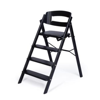 KAOS Wysokie krzesło składane dębowe czarne