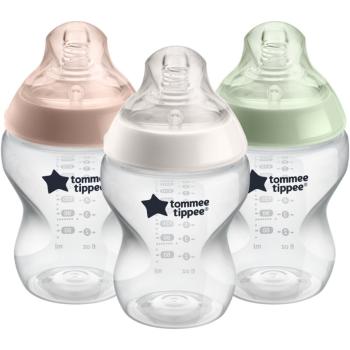 Tommee Tippee C2N Closer to Nature Baby Bottles Set butelka dla noworodka i niemowlęcia 0m+ 3x260 ml