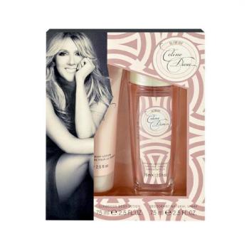 Céline Dion All For Love zestaw 75ml deodorant + 75ml Balsam dla kobiet Uszkodzone pudełko