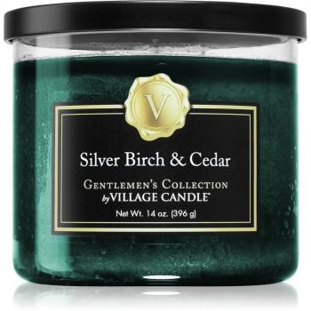 Village Candle Gentlemen's Collection Silver Birch & Cedar świeczka zapachowa 396 g