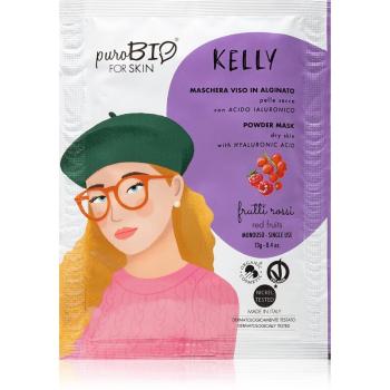 puroBIO Cosmetics Kelly Red Fruits maska złuszczająca 13 g