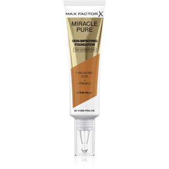 Max Factor Miracle Pure Skin podkład o przedłużonej trwałości SPF 30 odcień 89 Warm Praline 30 ml
