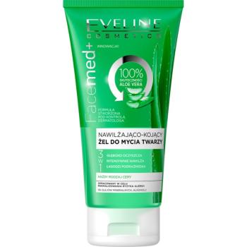 Eveline Cosmetics FaceMed+ nawilżający żel oczyszczający z aloesem 150 ml