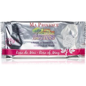 Ma Provence Rose Of May oczyszczające mydło z różanym aromatem 200 g