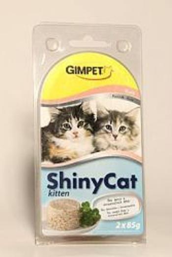 GIMPET SHINYcat  KITTEN kurczak - 2x70g