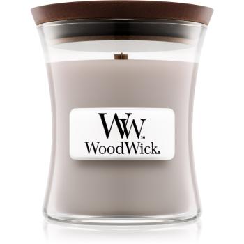Woodwick Wood Smoke świeczka zapachowa z drewnianym knotem 85 g