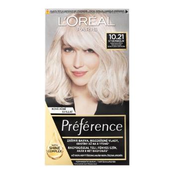 L'Oréal Paris Préférence 60 ml farba do włosów dla kobiet 10,21 Stockholm