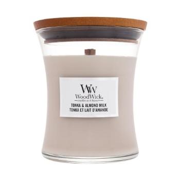 WoodWick Tonka & Almond Milk 275 g świeczka zapachowa unisex