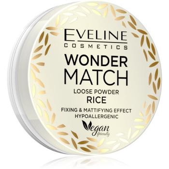 Eveline Cosmetics Wonder Match puder utrwalający matujące Rice 6 g