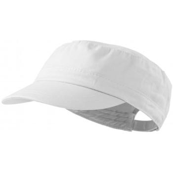 Modna czapka, biały, nastawny