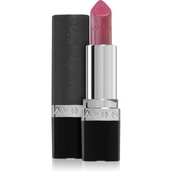 Avon Ultra Colour Shimmer szminka nawilżająca odcień Rosy Lumos 3,6 g